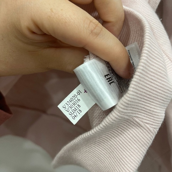 French Terry Sweatshirt The Future Is Ours Blush L - Picture 10 of 10